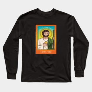 My Heavenly Friend Saint Jude Long Sleeve T-Shirt